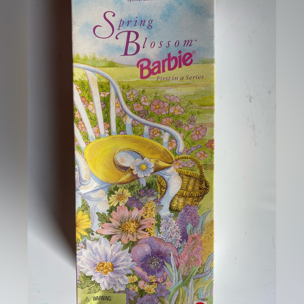 Vintage 1995 Avon Exclusive Barbie Spring Blossom Doll NRFB First in series
